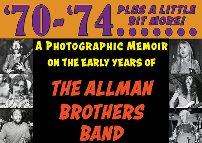 Allman Brothers Book Photos